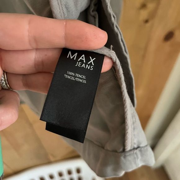 MAX JEANS || Grey 100% Tensel Utility Jacket - Picture 4 of 4